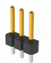 Pack of 4 68000-103HLF CONN HDR VERT 3POS 2.54MM :RoHS