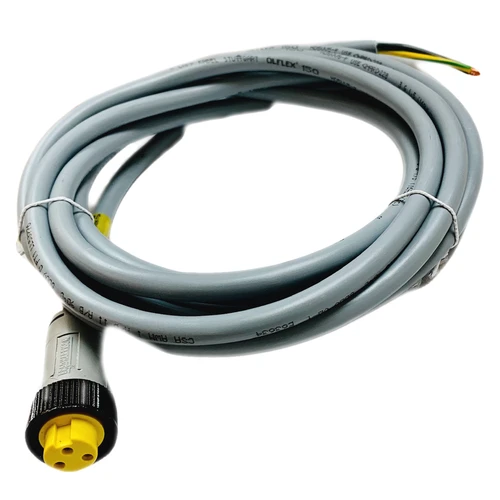 1300061882 CAT# 50973 Mini-Changer Cordset 3-Pole Female 12" #16/3 Special