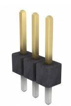 Pack of 10 PZC03SAAN Connector Header Through Hole 3 position 0.100" (2.54mm)