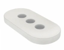 Pack of 10 CI-192-028 Circuit Board Hardware 0.465 X 0.219 Clear 2 Position For use with Crystals :RoHS
