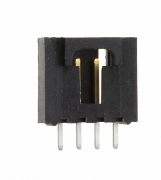 Pack of 4 0705430003 Connector Header Through Hole 4 position 0.100" (2.54mm) :RoHS, Tube
