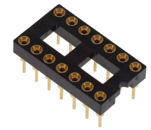 ICA-314-SGG Connector IC DIP Socket 14 Position Gold :RoHS
