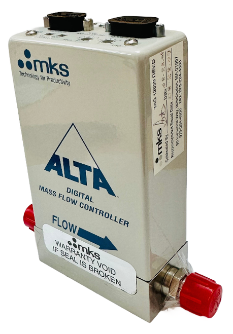 1480A-27017 Mass Flow Controller, Range: 100SCCM, Cert of Calibration.