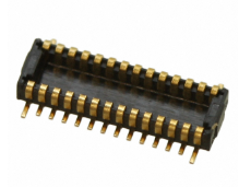 AA03-P024VA2 Connector Plug, 24 Position Outer Shroud Contacts Surface Mount Gold