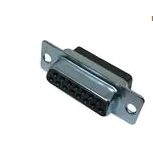 Pack of 2 DAU15SFO DSUBHousing Receptacle 15 Position Crimp Straight Panel Mount