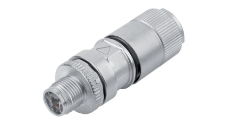 99-3787-810-08 connector M12-X Male cable, Contacts: 8, 5.5-9.0mm, shieldable, cutting clamp, IP67