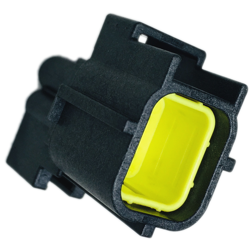184246-1 Connector Housing RCP 4 POS 5mm Crimp ST Cable Mount Black Package Automotive