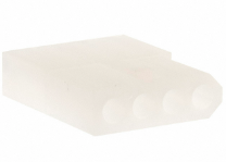 Pack of 10 03-06-1042 Connector 4 Rectangular Housings Receptacle Natural 0.145" (3.68mm)