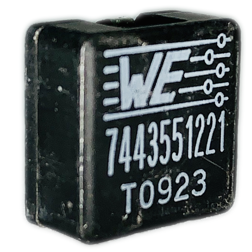 7443551221 Fixed Inductors WE-HCI Flat 1365 22uH 6A 24.7mOhm, RoHS, D/C 2010