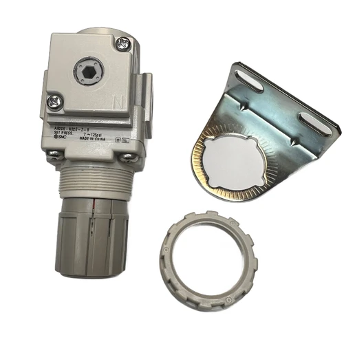 AR20K-N02B-Z-B Regulator, Modular, AR Mass Pro, 1/4" NPT, Knob / Ozone Resistant Rubber Material : RoHS
