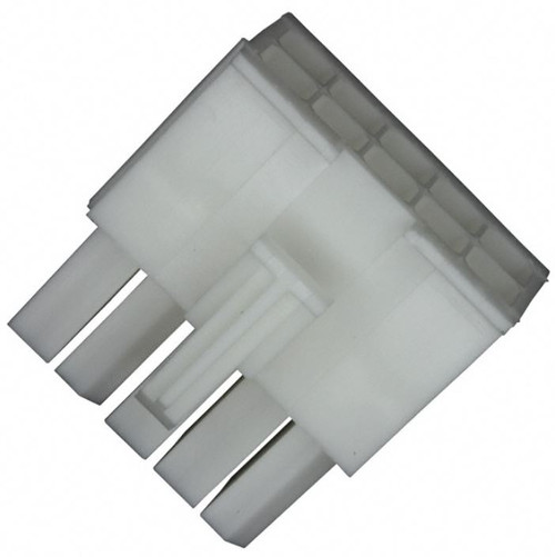 Pack of 10 770580-1 Connectors 10 Rectangular - Housings Plug White 0.163" (4.14mm) : RoHS