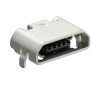 105164-0001 Connector Receptacle USB2.0 Micro B SMD R/A :RoHS, Cut Tape