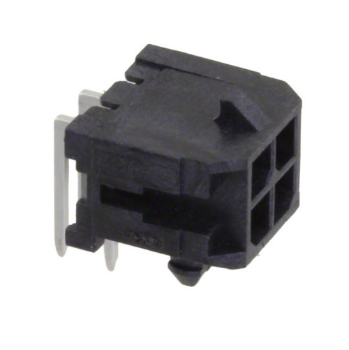 Pack of 14 0430450402 Connector Header Through Hole, Right Angle 4 position 0.118" (3.00mm) : RoHS