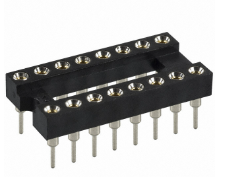 Pack of 6 AR 16-HZL-TT Connector 16 (2 x 8) Pos DIP, 0.3" (7.62mm) Row Spacing Socket Tin Through Hole :RoHS, Tube