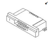 0526893087 Connector FFC FPC 30POS 0.5MM R/A :RoHS 52689-3087