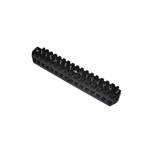 31349116 Connector 16 Position Terminal Block Plug, Female Sockets 0.197" (5.00mm) 180° Free Hanging (In-Line) : RoHS