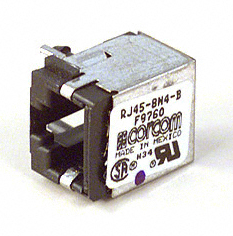 Pack of 2 1-6609212-5 Connector Modular Jack 8P8C R/A Shielded, RoHS