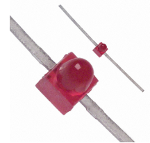 Pack of 8 HLMP-6620 Red 626nm LED Indication - Discrete 5V Axial, Flat Leads :RoHS