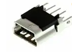 5022370517   Conn USB RCP 5 POS 0.8mm Solder ST Thru-Hole 5 Terminal, 502237-0517, RoHS