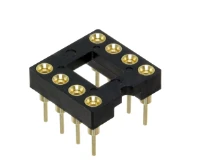 ICA-308-SGG Connector Dip Socket 8POS Gold :RoHS
