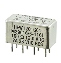 HFW1201G01 General Purpose Relay DPDT 2A 12V (2 Form C) Through Hole