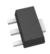 Pack of 5 FCX491ATA Transistor NPN 40V 1A SOT89-3 :RoHS, Cut Tape