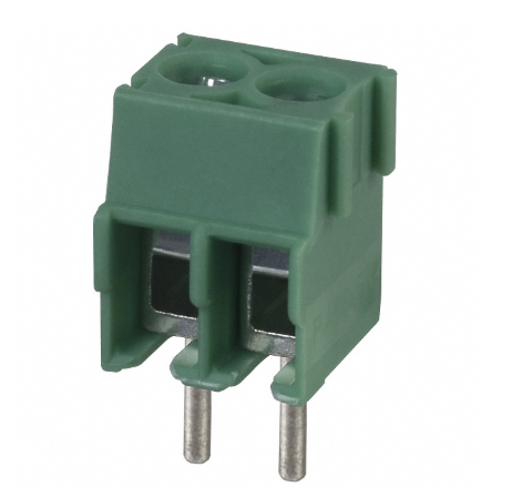 Pack of 4 1984617 Connector 2 Position Wire to Board Terminal Block Horizontal with Board 0.138" (3.50mm) Through Hole