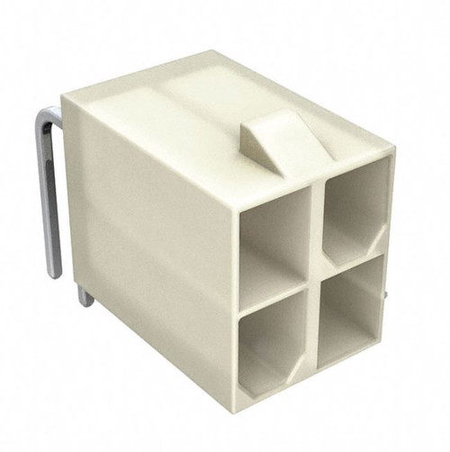 Pack of 2 0039301040 Connector Header Through Hole, Right Angle 4 position 0.165" (4.20mm) : RoHS