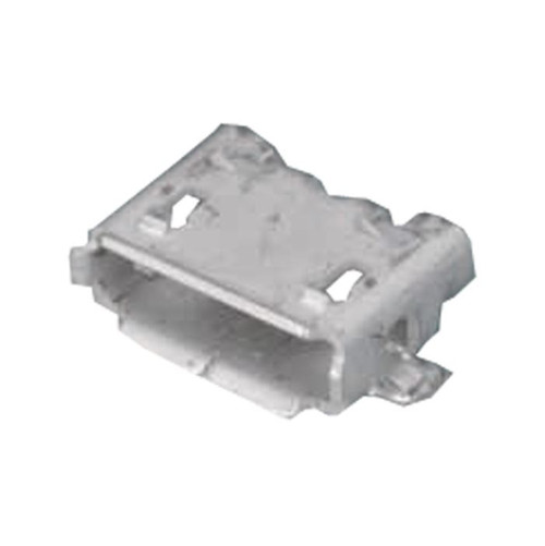 Pack of 2 ZX62D-AB-5P8(30) Connector Receptacle USB - micro AB USB 2.0 5 Position Surface Mount, Right Angle; Through Hole : RoHS