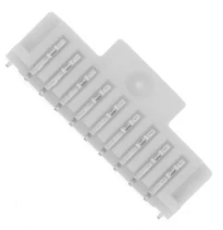 501568-0907 Connector Header Surface Mount, Right Angle 9 position 0.039" (1.00mm) :Rohs, Cut Tape