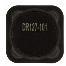 Pack of 3 DR127-101-R Fixed Inductor 100UH 1.96A 163MOHM SM :RoHS, Cut Tape
