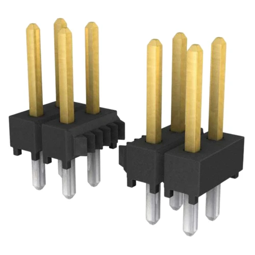 Pack of 4 TSW-110-07-L-D Conn Unshrouded Header HDR 20 POS 2.54mm Solder ST Top Entry Thru-Hole Bulk, RoHS3