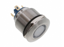 6211122304F   LED Panel Indicator Red, Green, Blue (RGB) 6V 15mA Solder Lug, 621-1122-304F