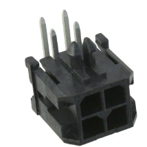 Pack of 16 0430450401 Connector Header Through Hole, Right Angle 4 position 0.118" (3.00mm) :RoHS