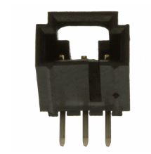Pack of 5 70553-0107 Connector Header Through Hole, Right Angle 3 position 0.100" (2.54mm) :RoHS, Tube