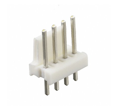 Pack of 5 640454-4 Connector Header Through Hole 4 position 0.100" (2.54mm)