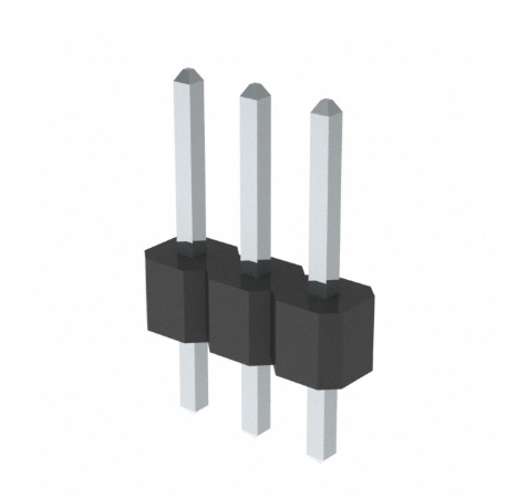Pack of 4 PEC03SAAN Connector Header Through Hole 3 position 0.100" (2.54mm)