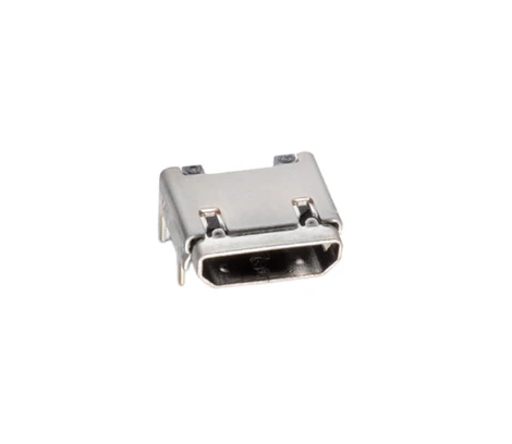 Pack of 4 629105150521 Connector USB - micro B USB 2.0 Receptacle Connector 5 Position Surface Mount, Right Angle; Through Hole