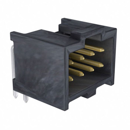 0901303208 Connector Header Through Hole, Right Angle 8 position 0.100" (2.54mm) : RoHS