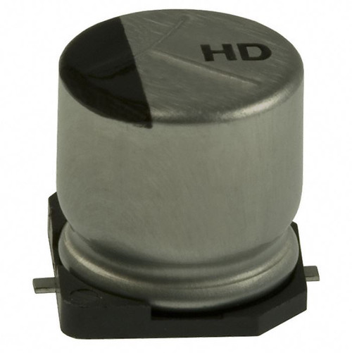 Pack of 12 EEE-HD2A100P Capacitors 10 µF 100V Aluminum Electrolytic Radial, Can - SMD 5000 Hrs @ 105°C : RoHS