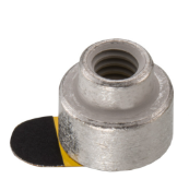 Pack of 15 9774015151R Round Standoff Threaded M2.5x0.45 Steel 0.059" (1.50mm) :RoHS, Cut Tape
