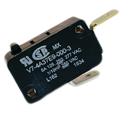 V7-4A37E9-000-3  Switch Snap Action N.C. SPST Plunger Quick Connect 5A 277VAC