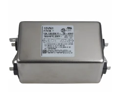 10VN1 Single Phase EMC/EMI Line Filter 10 A 250V 50/60Hz Three Stage Quick Connect