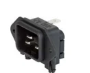 3-104-933 AC Power Entry Modules GSP4 Connector Inlet 16A C20 :RoHS