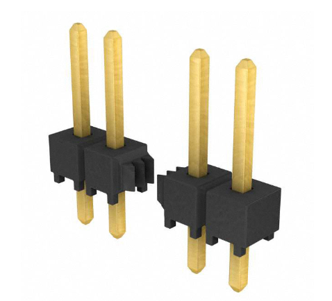 Pack of 2 TSW-106-07-G-S Connector Header Through Hole 6 position 0.100" (2.54mm)