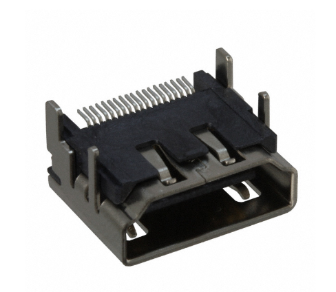 0471511001  HD MI Receptacle Connector 19 Position Surface Mount, Right Angle; Through Hole
