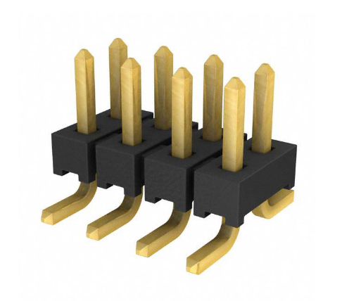 Pack of 2 TMM-104-01-G-D-SM Connector Header Surface Mount 8 position 0.079" (2.00mm)