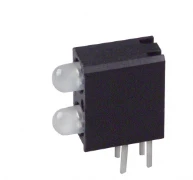 553-0188F LED CBI 3MM BI-LVL Blue Right Angle :RoHS