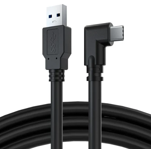 U3S1A01C15N050 Cable USB 3.2A to Side Angle C , A Male Straight to C Male Left/Right : RoHS