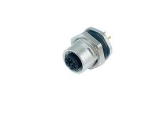09-3732-90-04 Connector M12 Circular F 4 POS Solder ST Panel Mount 4 Terminal 1 Port